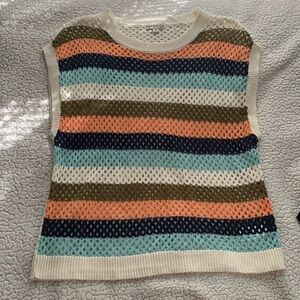 Frye & co. Crochet Striped Tank